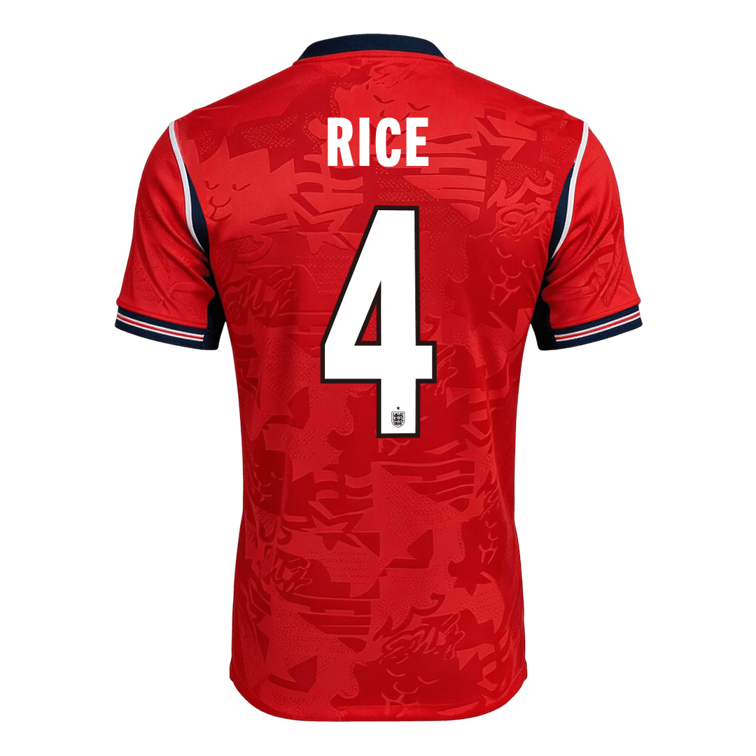 England World Cup 2026 Vieras Pelipaita (Player Version) Miesten RICE #4