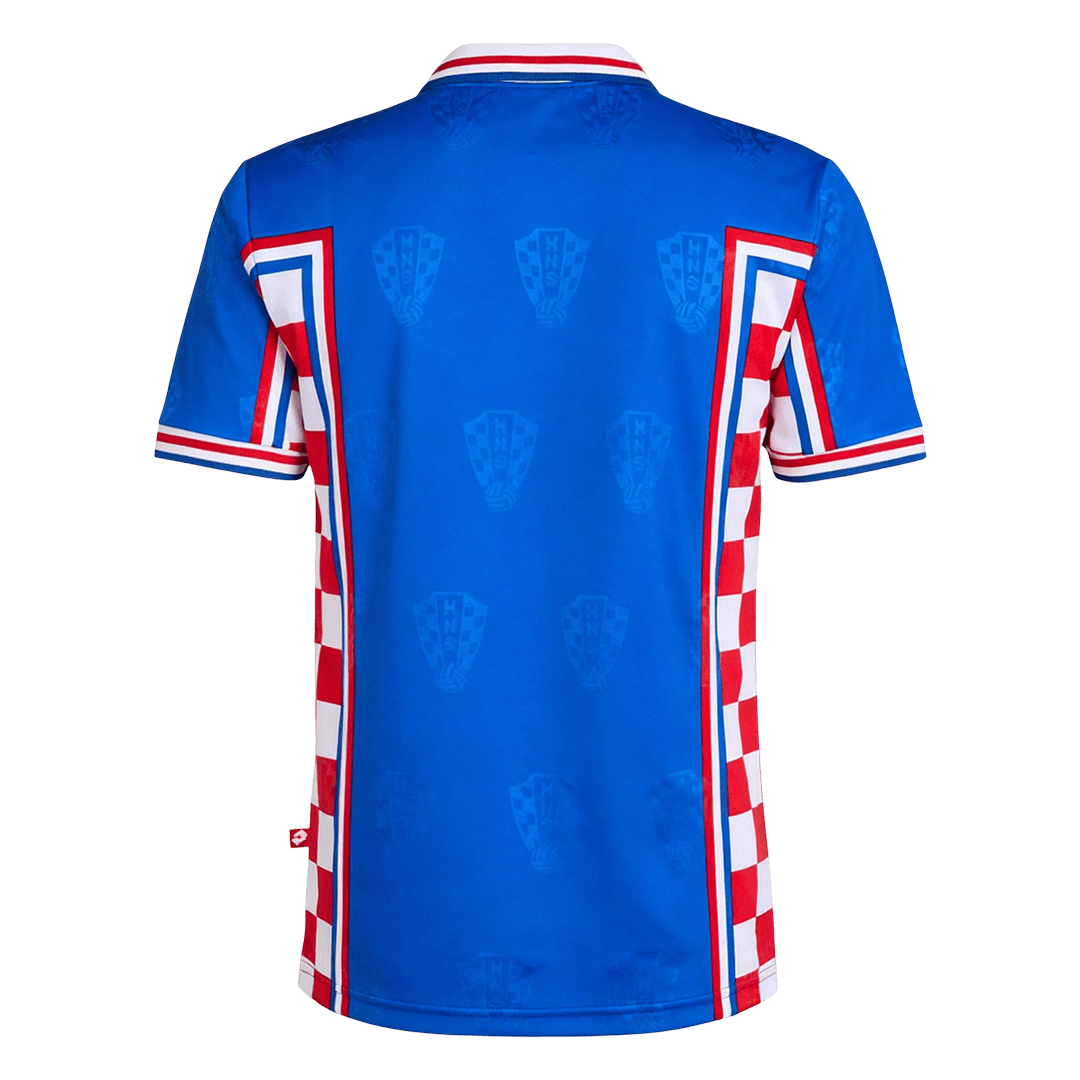 Croatia 1998 Vieras Retro-pelipaita Miesten