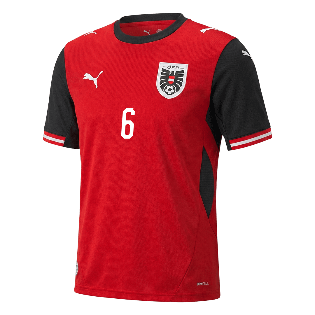 Austria World Cup 2026 Koti Pelipaita Miesten SEIWALD #6