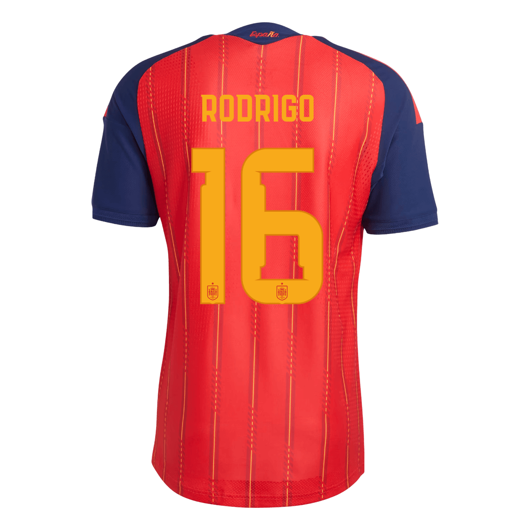 Spain World Cup 2026 Koti Pelipaita (Player Version) Miesten RODRIGO #16