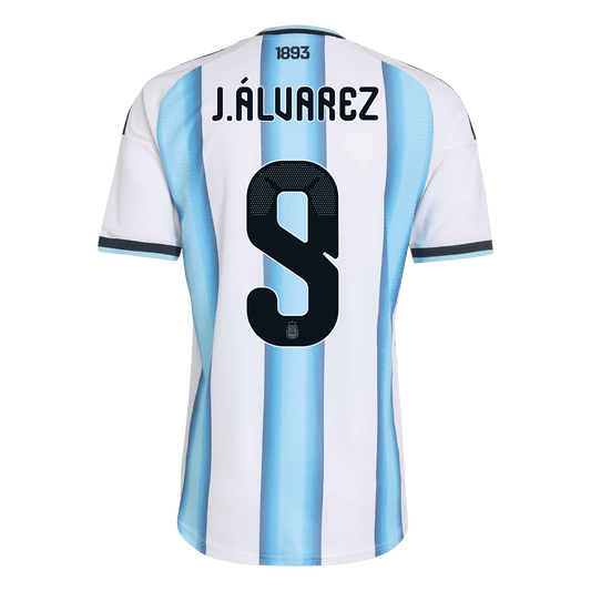 Argentina World Cup 2026 Koti Pelipaita (Player Version) Miesten J. ALVAREZ #9