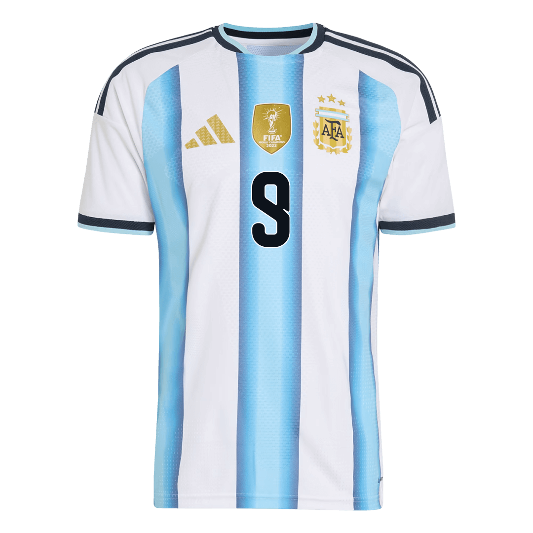 Argentina World Cup 2026 Koti Pelipaita (Player Version) Miesten J. ALVAREZ #9