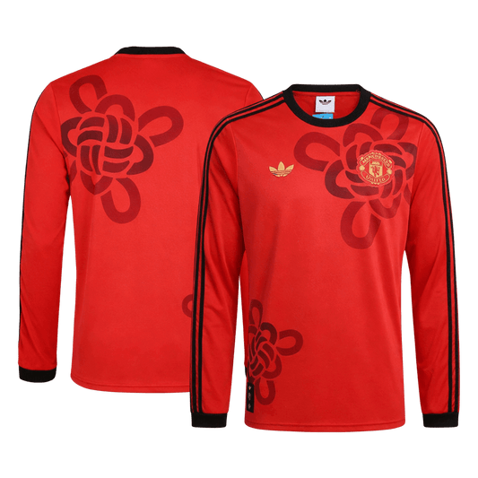 Manchester United 2025/26 Pitkähihainen pelipaita Miesten