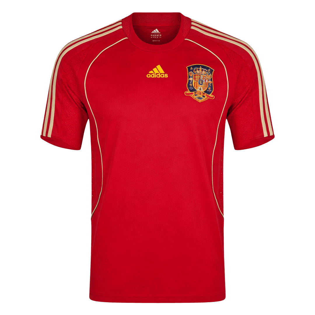 Spain 2008 Koti Retro-pelipaita Miesten