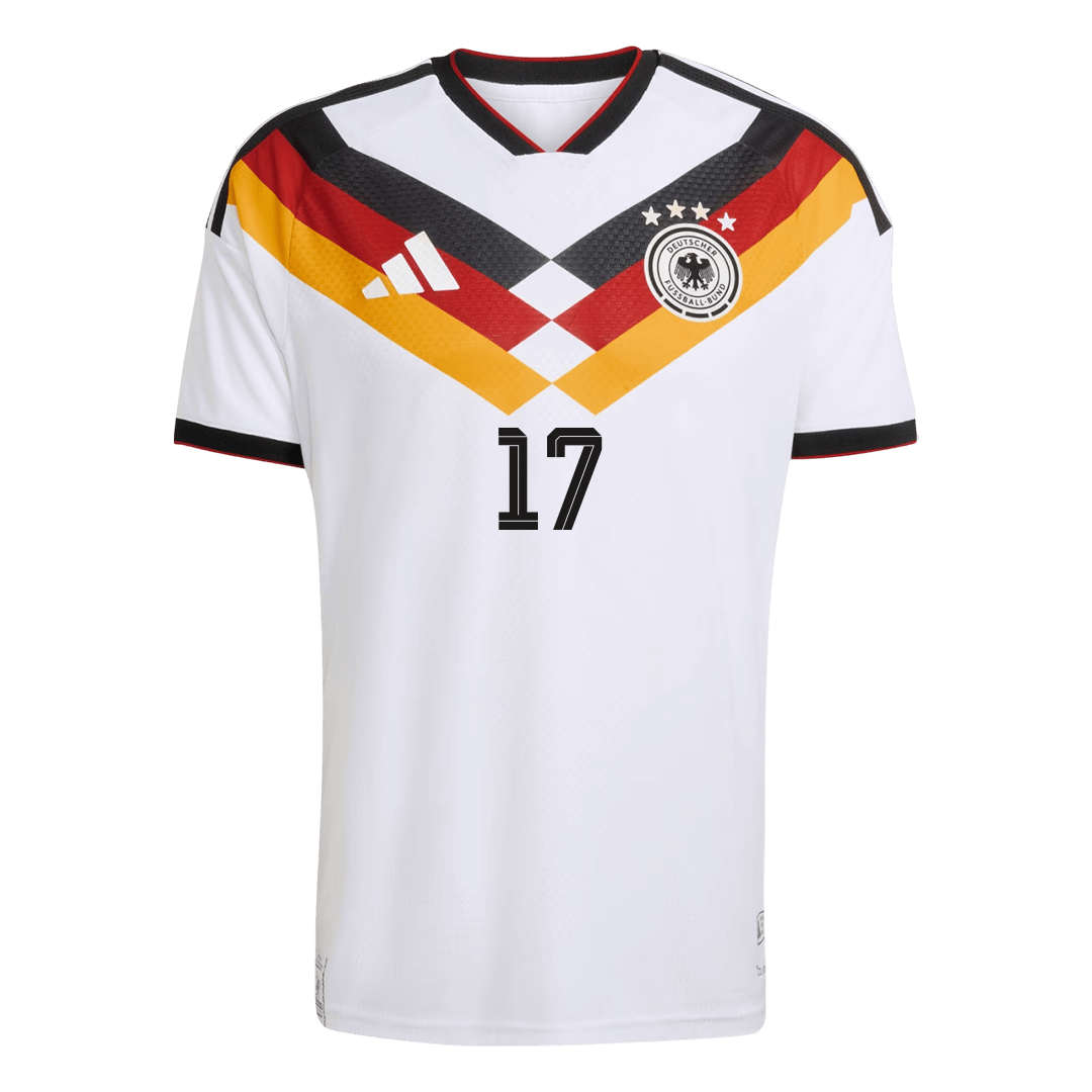 Germany World Cup 2026 Koti Pelipaita (Player Version) Miesten WIRTZ #17