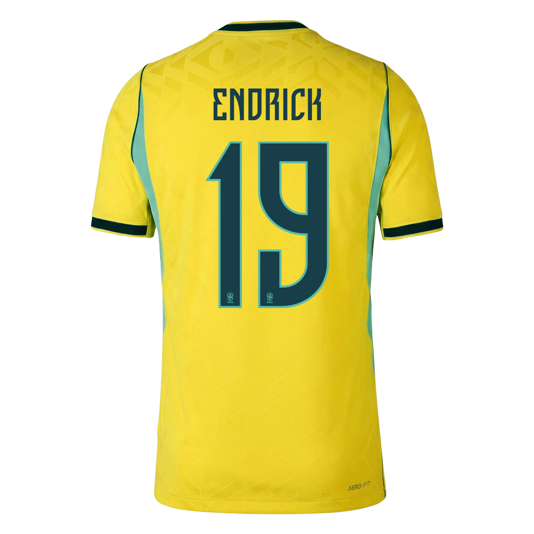 Brazil World Cup 2026 Koti Pelipaita (Player Version) Miesten ENDRICK #19