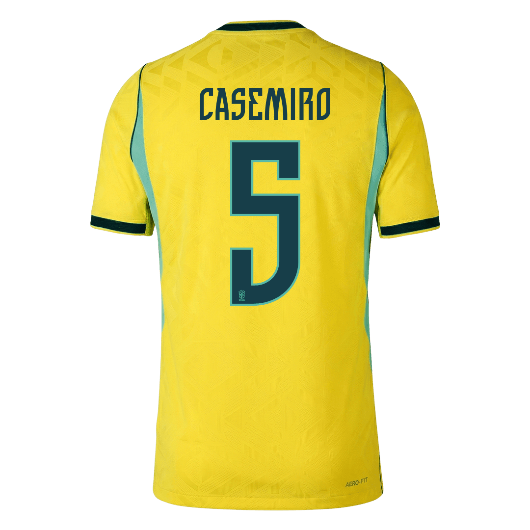 Brazil World Cup 2026 Koti Pelipaita (Player Version) Miesten CASEMIRO #5