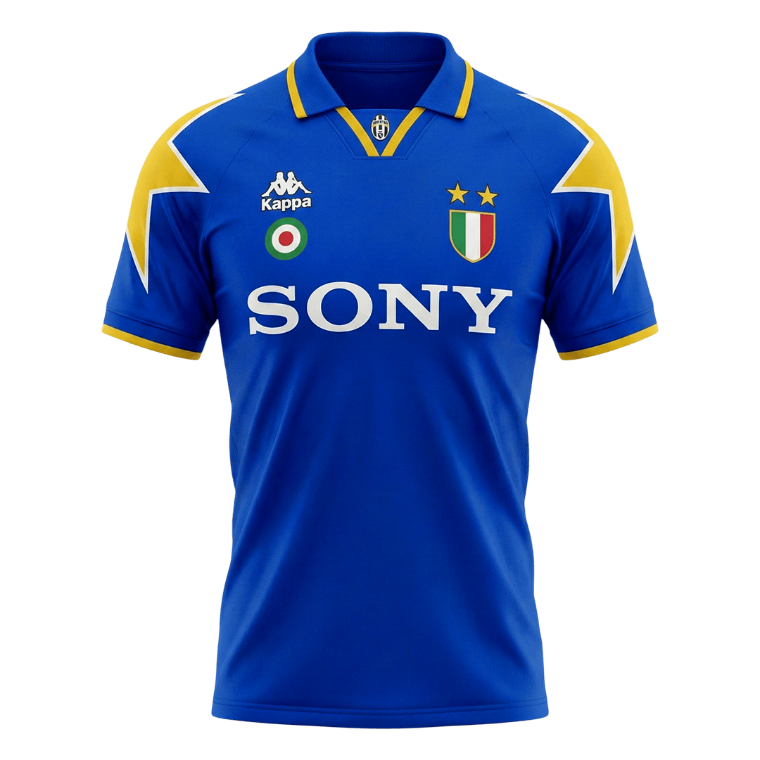 Juventus 1995/96 Vieras Retro-pelipaita Miesten