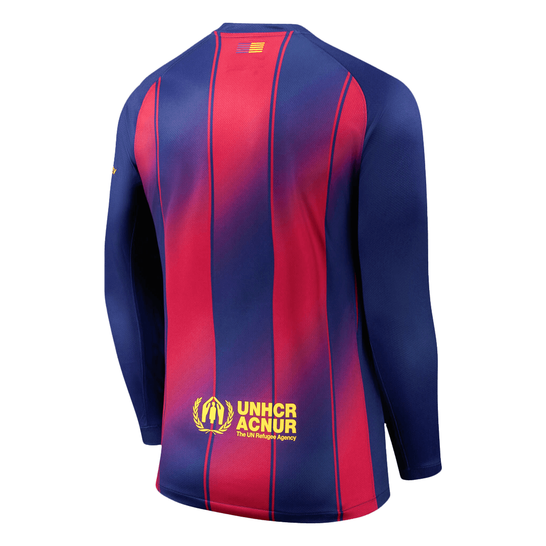 Barcelona 2025/26 Koti Pitkähihainen pelipaita Miesten