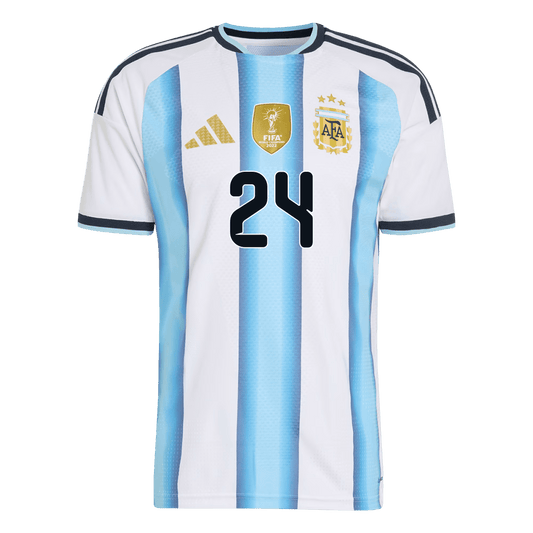 Argentina World Cup 2026 Koti Pelipaita (Player Version) Miesten E. FERNANDEZ #24