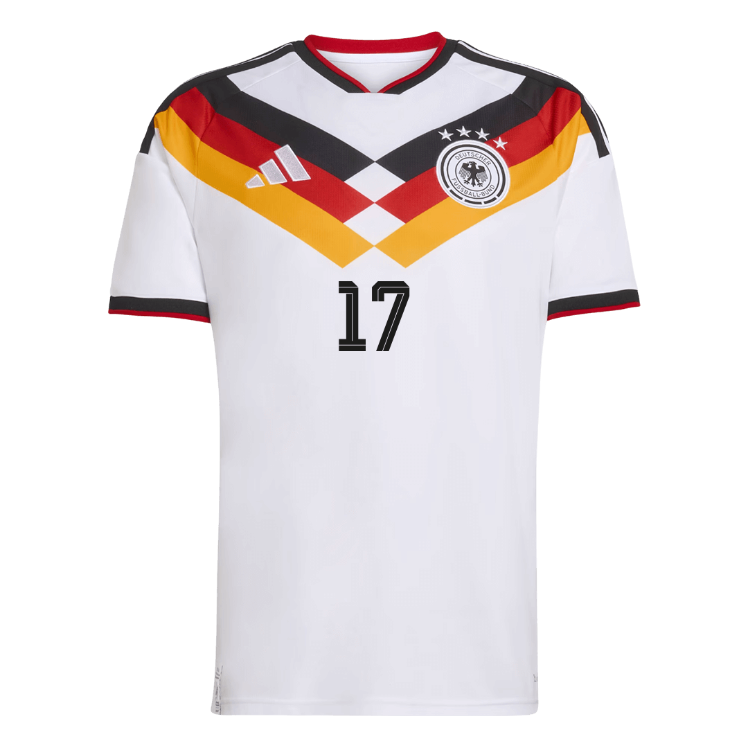 Germany World Cup 2026 Koti Pelipaita Miesten WIRTZ #17