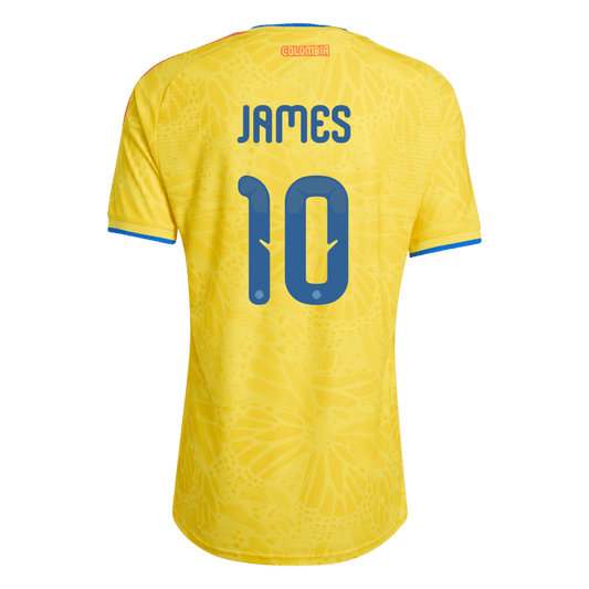 Colombia World Cup 2026 Koti Pelipaita (Player Version) Miesten JAMES #10