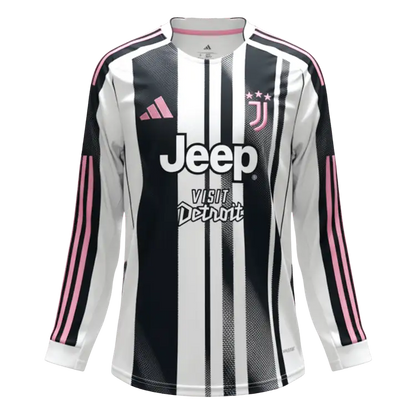Juventus 2025/26 Koti Pitkähihainen pelipaita Miesten
