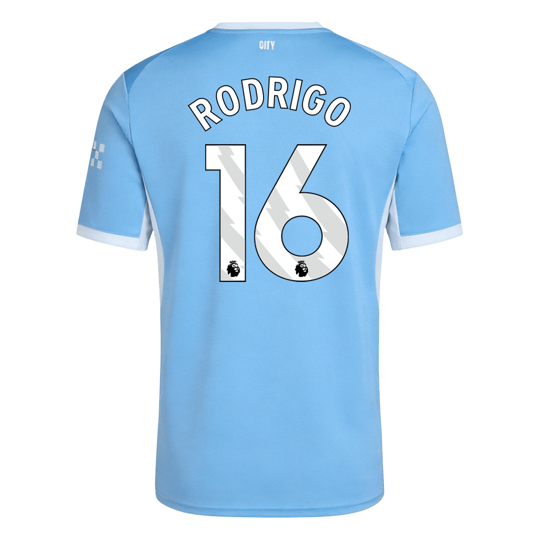 Manchester City 2026/27 Koti Pelipaita Miesten RODRIGO #16