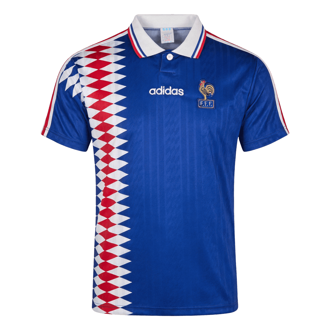 France 1994 Koti Retro-pelipaita Miesten