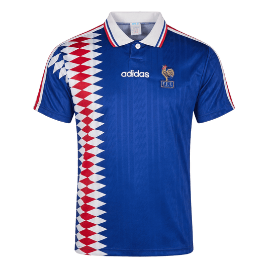 France 1994 Koti Retro-pelipaita Miesten