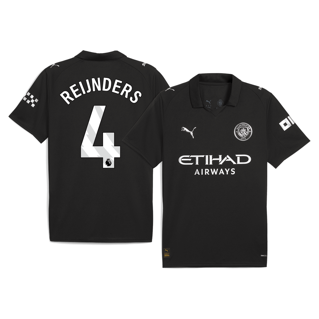 Manchester City 2025/26 Vieras Pelipaita Miesten REIJNDERS #4