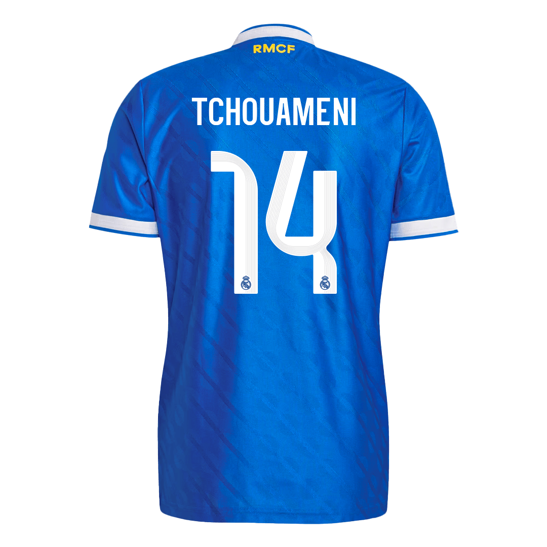 Real Madrid 2025/26 Kolmas Pelipaita (Player Version) Miesten TCHOUAMENI #14