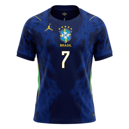 Brazil World Cup 2026 Vieras Pelipaita Miesten VINI JR. #7