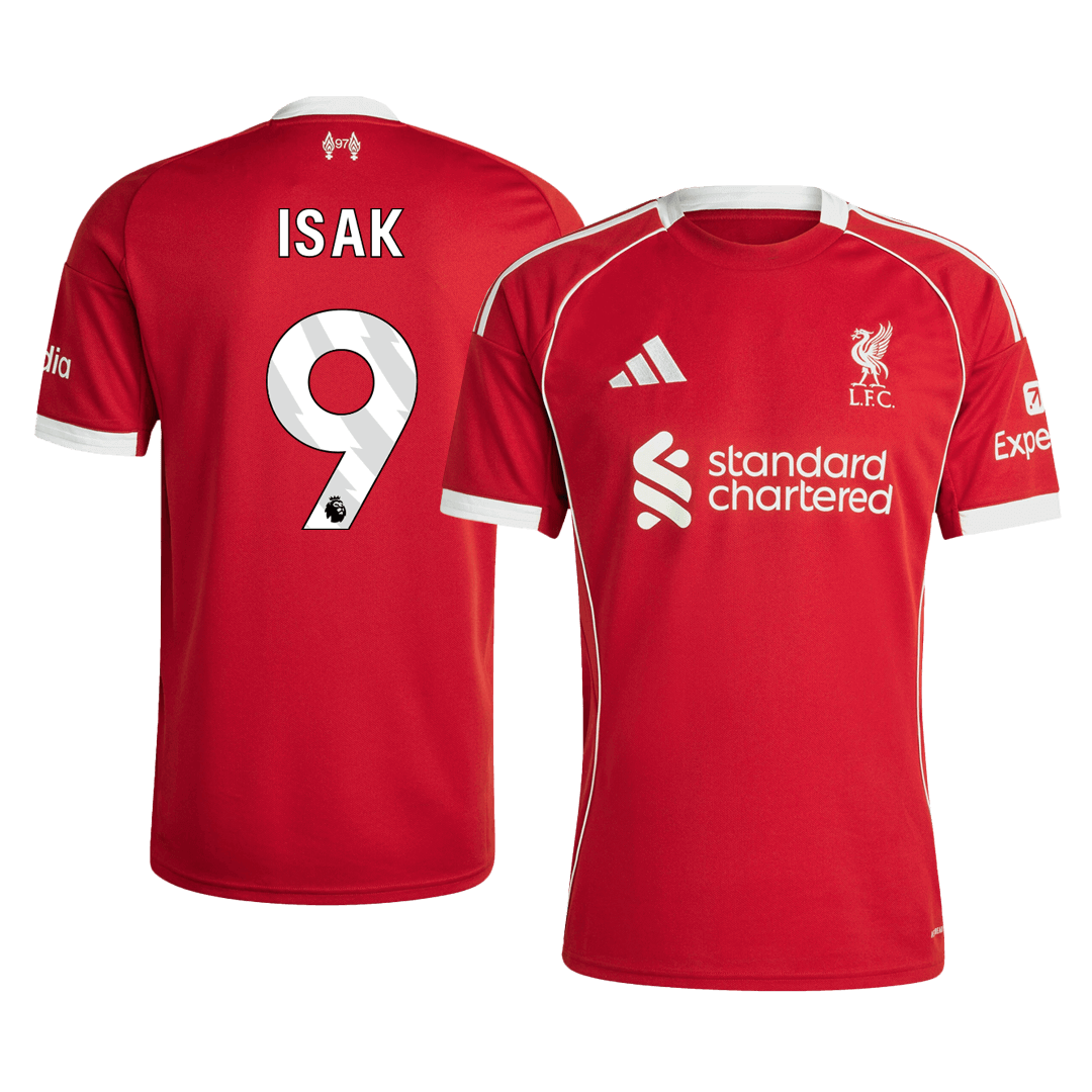 Liverpool 2025/26 Koti Pelipaita Miesten ISAK #9