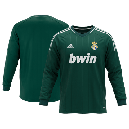 Real Madrid 2012/13 Kolmas Pitkähihainen Retro-pelipaita Miesten