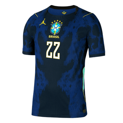 Brazil World Cup 2026 Vieras Pelipaita (Player Version) Miesten JOÃO PEDRO #22