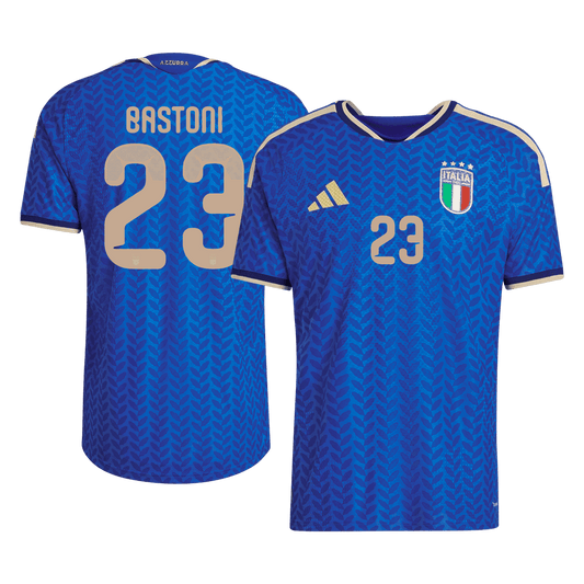 Italy World Cup 2026 Koti Pelipaita (Player Version) Miesten BASTONI #23
