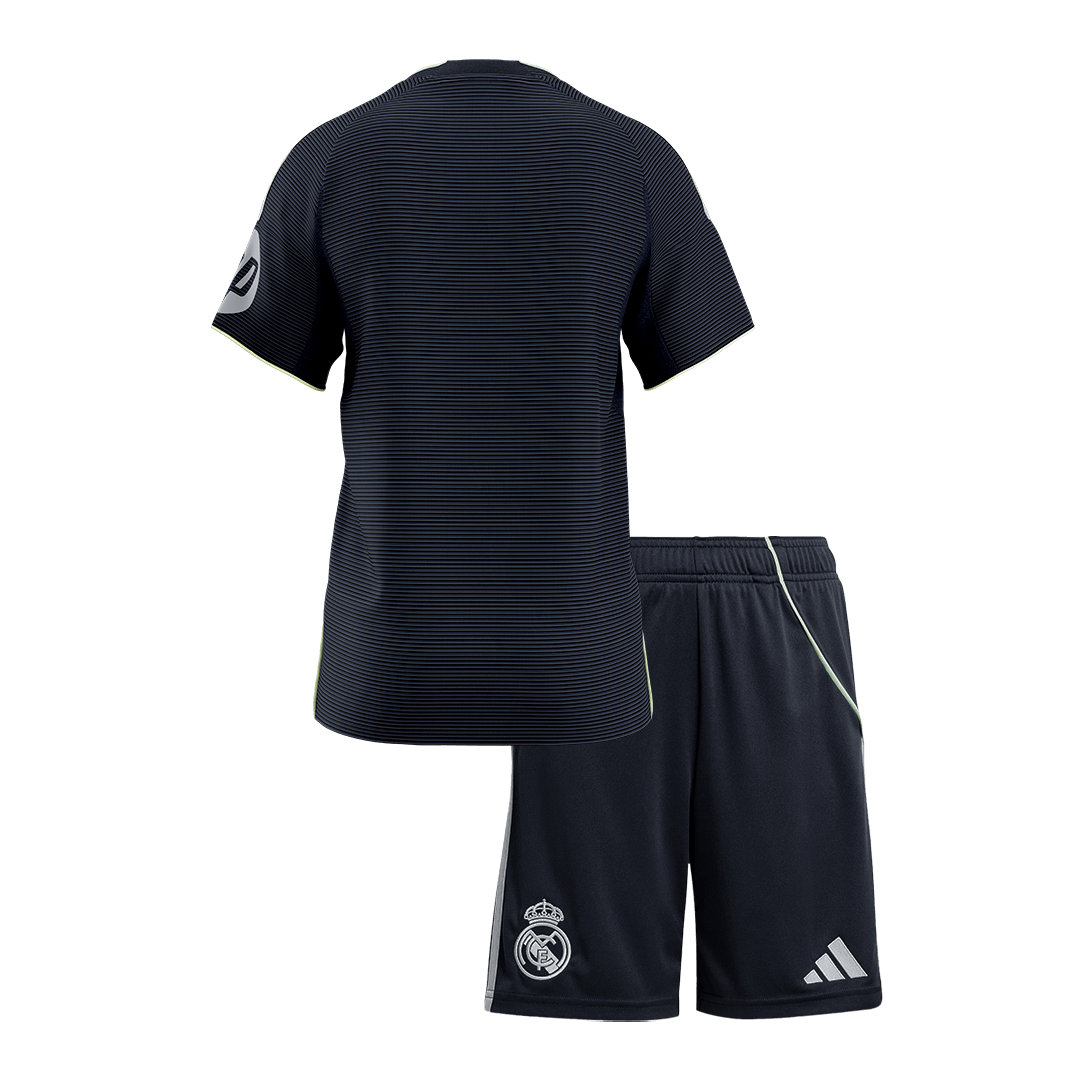 Real Madrid 2025/26 Vieras Pelipaitasetti Lasten [PREMIUM]