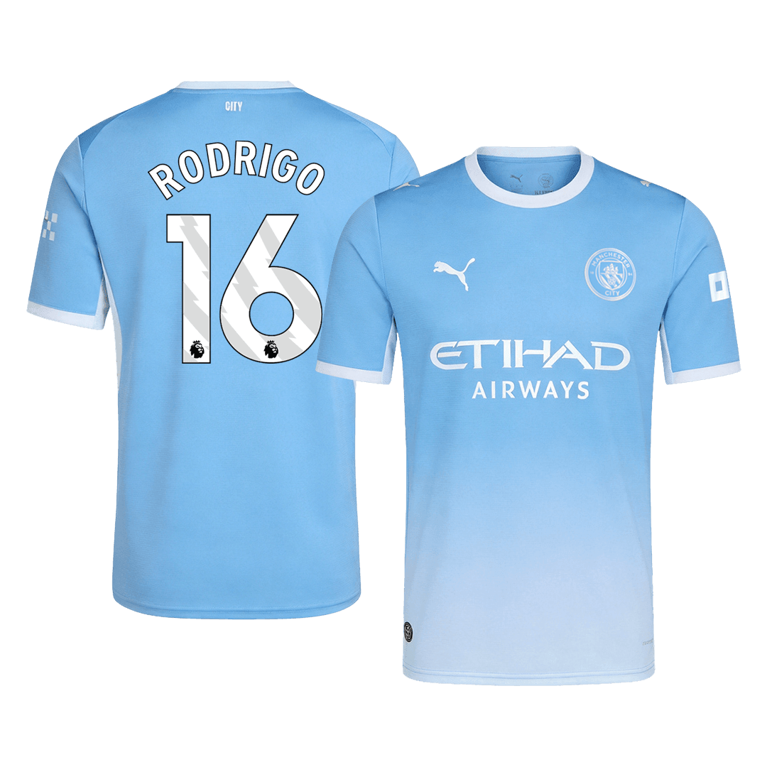 Manchester City 2026/27 Koti Pelipaita Miesten RODRIGO #16