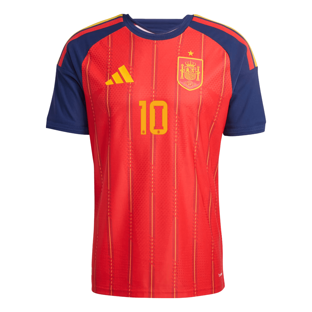 Spain World Cup 2026 Koti Pelipaita (Player Version) Miesten OLMO #10