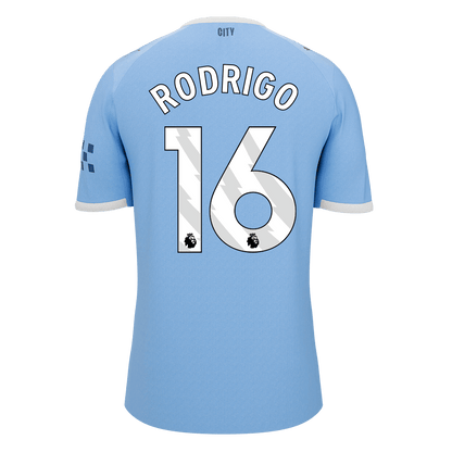 Manchester City 2025/26 Koti Pelipaita Miesten RODRIGO #16 [PREMIUM]