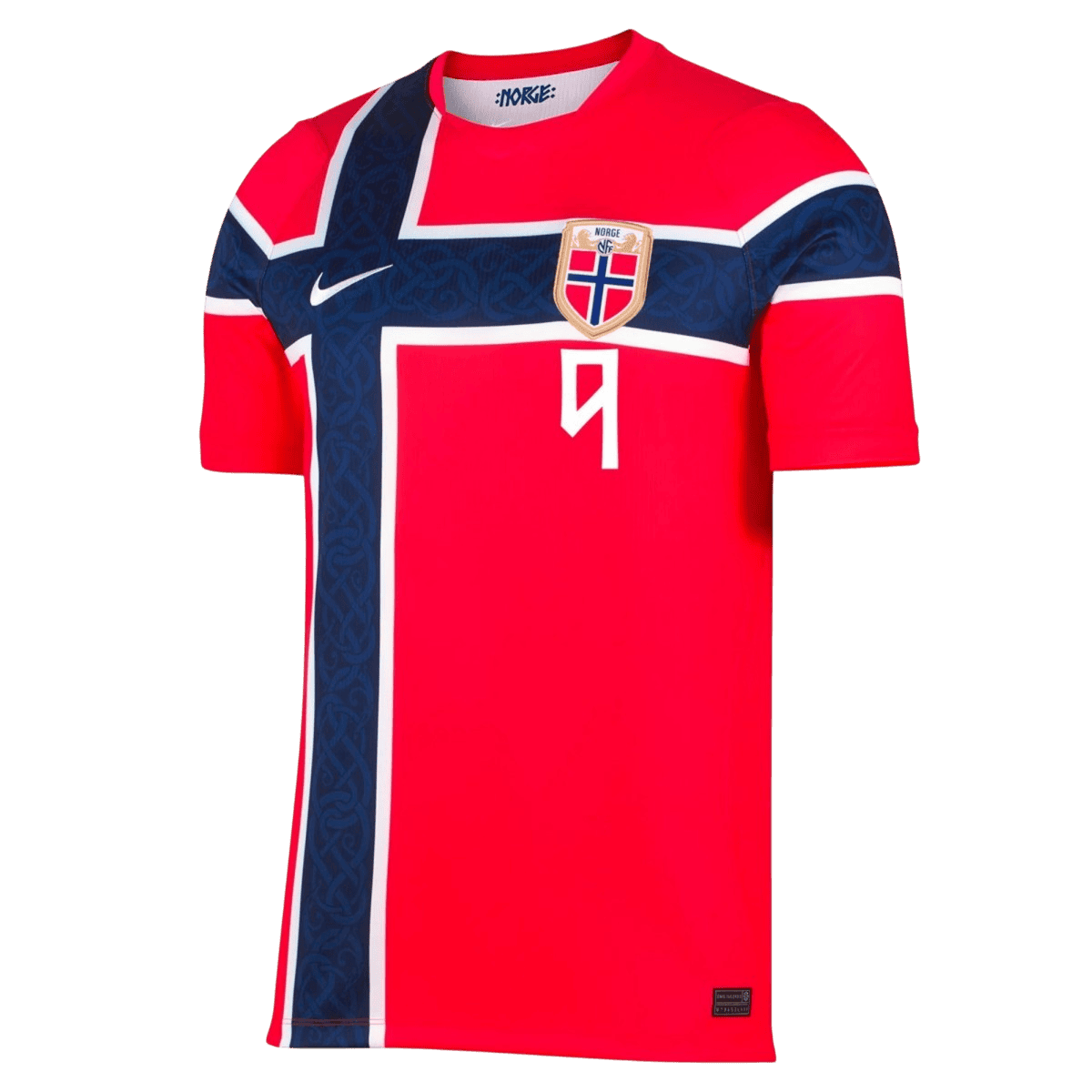 Norway World Cup 2026 Koti Pelipaita Miesten BRAUT HAALAND #9