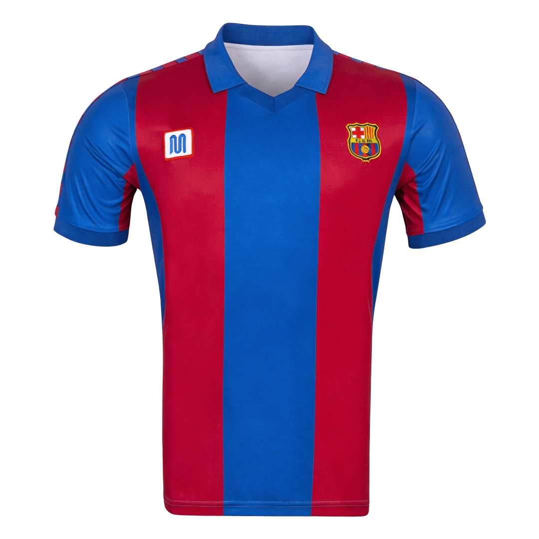 Barcelona 1980/82 Koti Retro-pelipaita Miesten