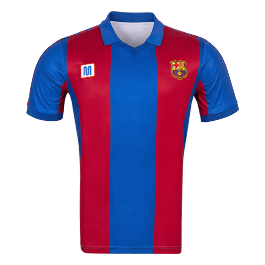 Barcelona 1980/82 Koti Retro-pelipaita Miesten