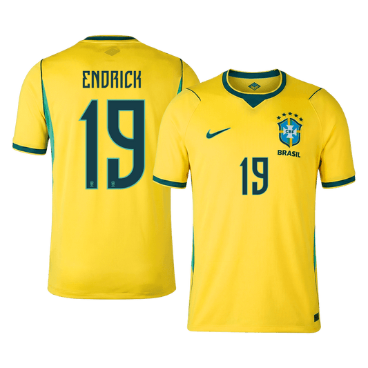 Brazil World Cup 2026 Koti Pelipaita Miesten ENDRICK #19