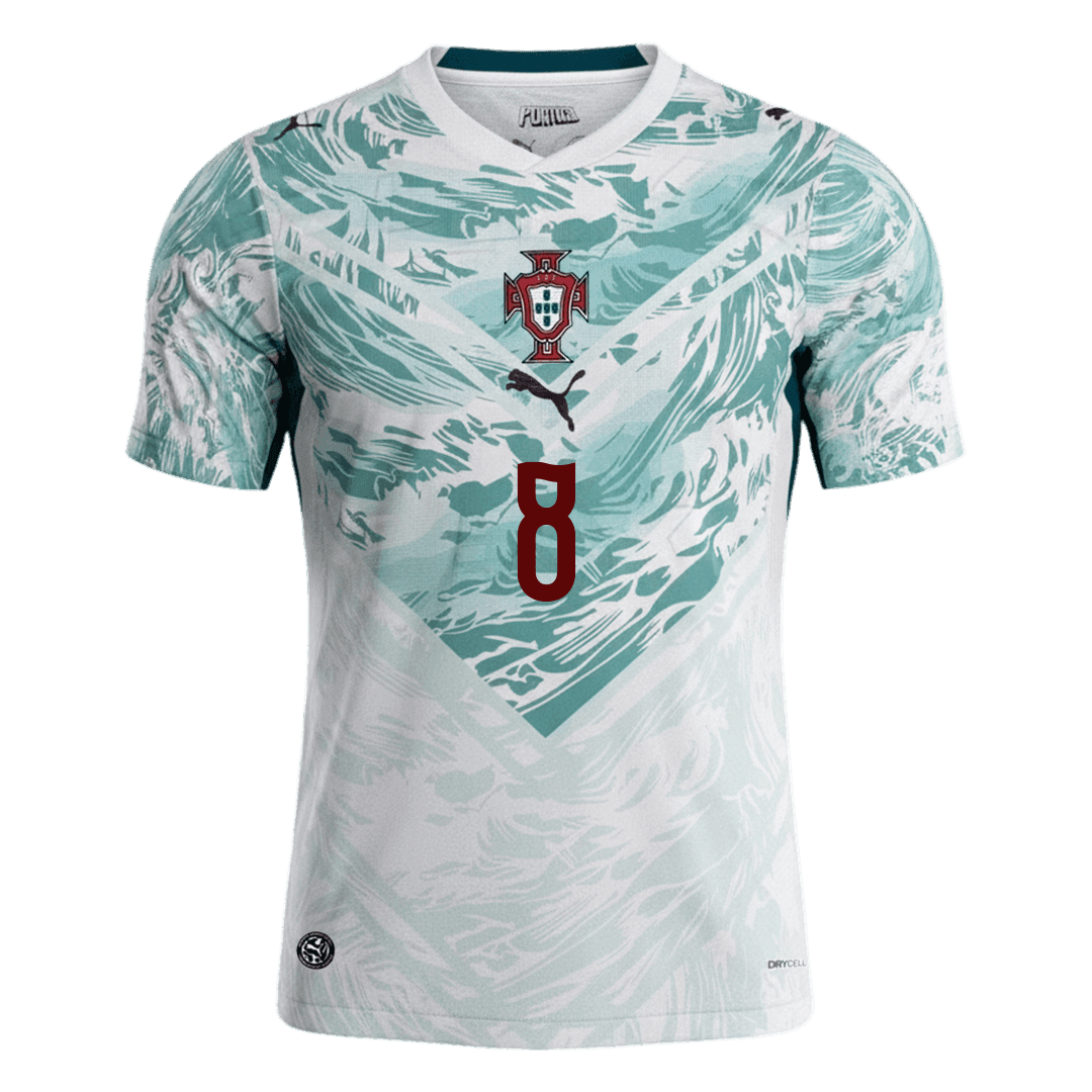 Portugal World Cup 2026 Vieras Pelipaita Miesten B.FERNANDES #8
