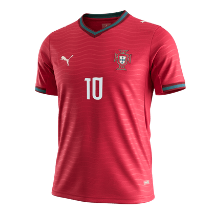 Portugal World Cup 2026 Koti Pelipaita Miesten BERNARDO #10 [PREMIUM]