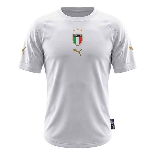 Italy 2004 Vieras Retro-pelipaita Miesten