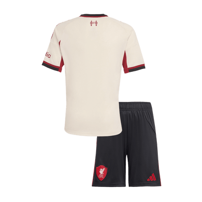Liverpool 2025/26 Vieras Pelipaitasetti Lasten