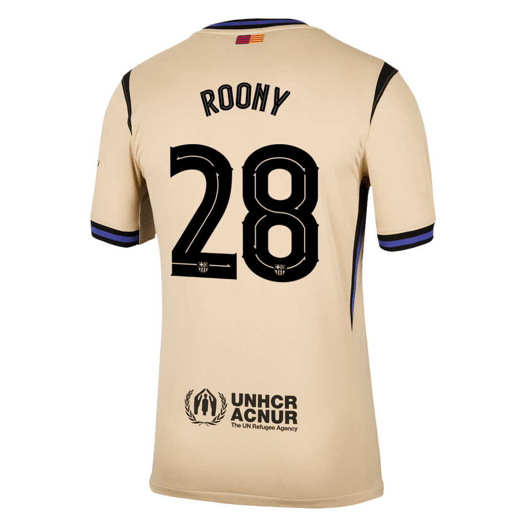 Barcelona 2025/26 Vieras Pelipaita Miesten ROONY #28