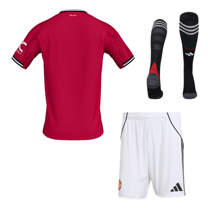 Manchester United 2025/26 Koti Täydellinen peliasu Miesten [PREMIUM]