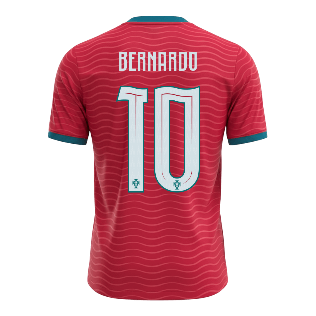 Portugal World Cup 2026 Koti Pelipaita Miesten BERNARDO #10 [PREMIUM]