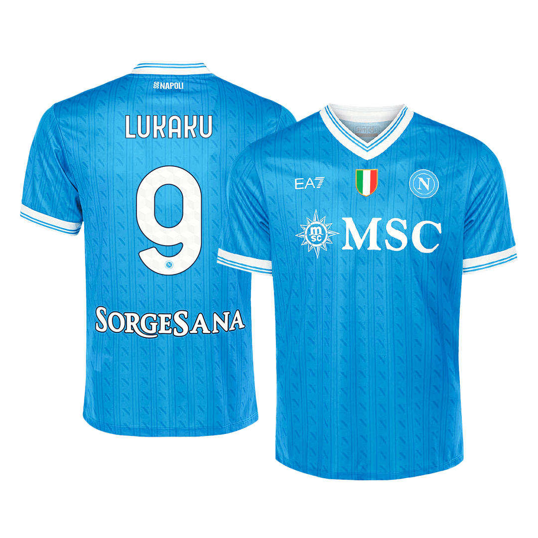 Napoli 2025/26 Koti Pelipaita Miesten LUKAKU #9