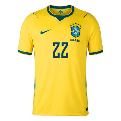 Brazil World Cup 2026 Koti Pelipaita Miesten JOÃO PEDRO #22