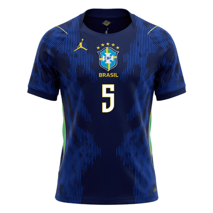 Brazil World Cup 2026 Vieras Pelipaita Miesten CASEMIRO #5