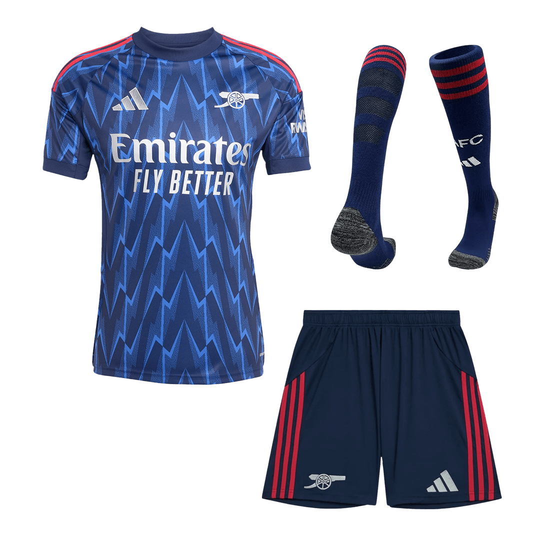 Arsenal 2025/26 Vieras Täydellinen peliasu Miesten