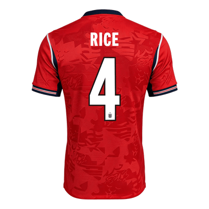 England World Cup 2026 Vieras Pelipaita (Player Version) Miesten RICE #4
