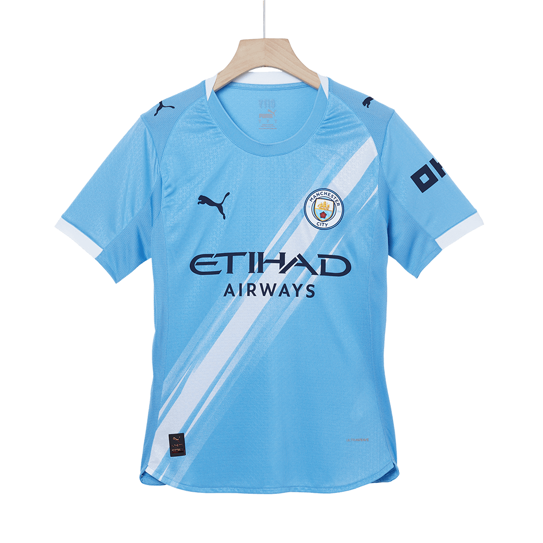 Manchester City 2025/26 Koti Pelipaita (Player Version) Miesten