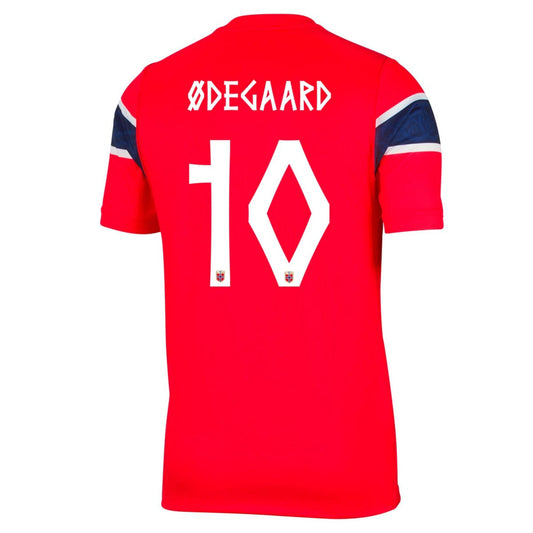 Norway World Cup 2026 Koti Pelipaita Miesten Ødegaard #10