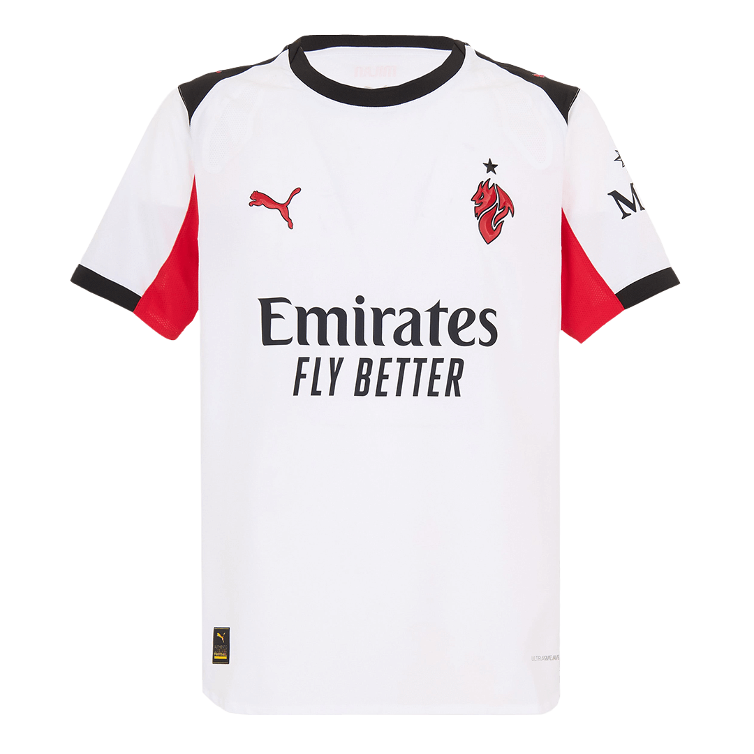 AC Milan 2025/26 Vieras Pelipaita (Player Version) Miesten